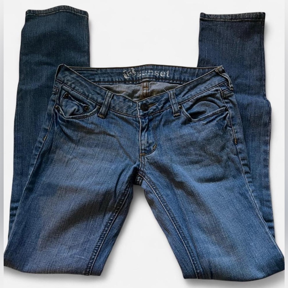 Vintage 90s Bullhead Lowrise Blue Women Jeans